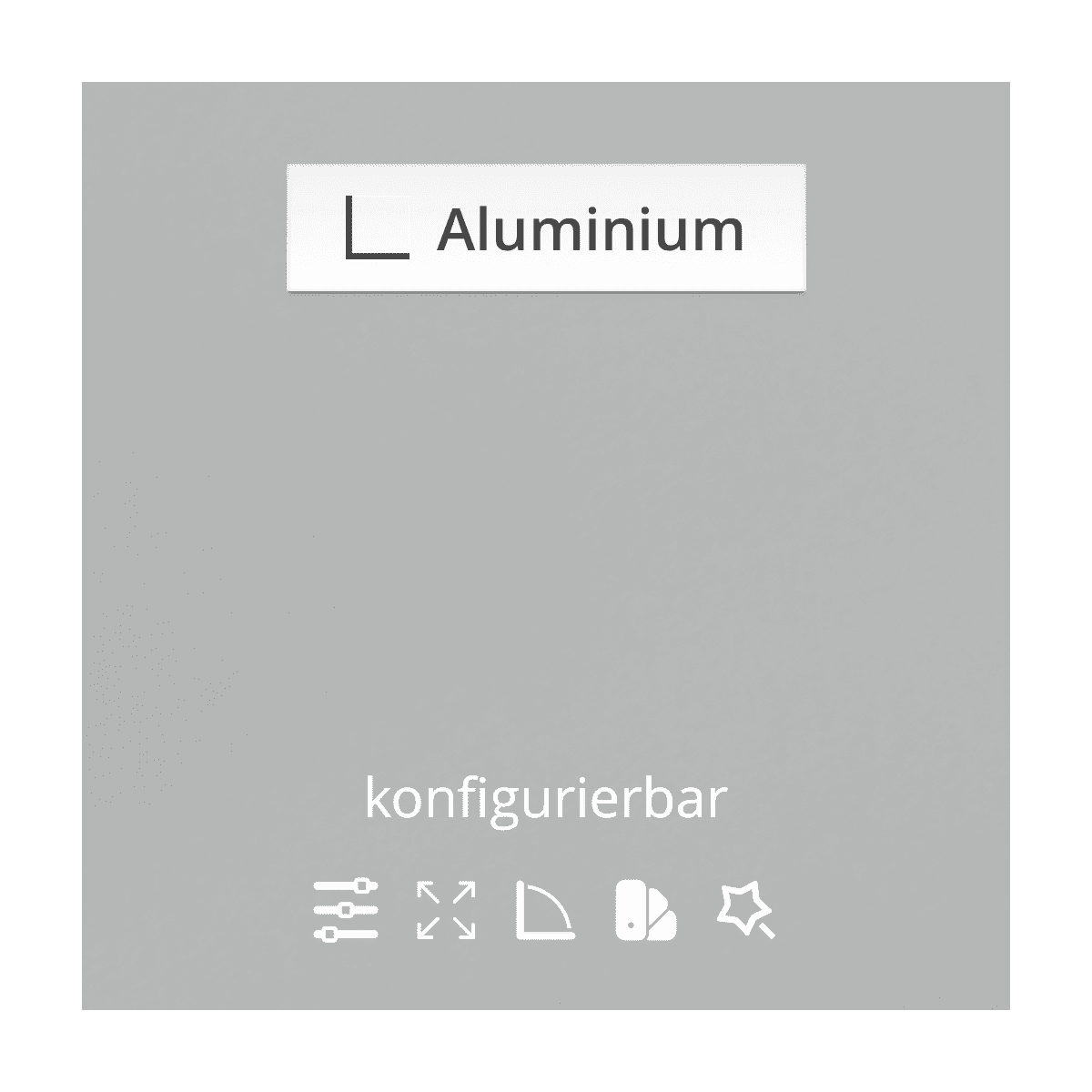 Kantblech L-Profil auf Maß in Aluminium blank